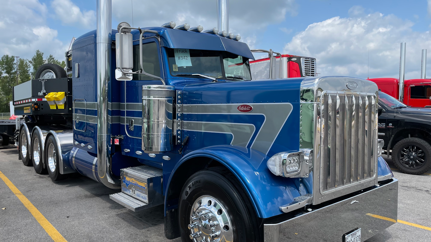 Matt Brune, a company driver for Caldwell, Texas-based Equipment Express, drives this 2007 Peterbilt 379, which he uses in heavy-haul operations. And while the truck is nice on its own...