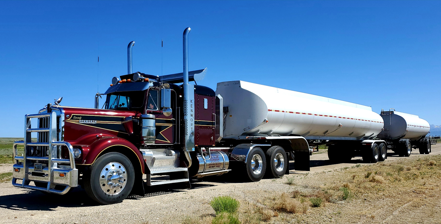 Martin Herman is competing in the Antique and Working Bobtail, 2008 & Older categories with his 1970 Kenworth W900A.