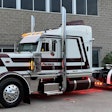 This 2004 Peterbilt 379, owned by Kevin Berry, is competing in the Limited Mileage category.