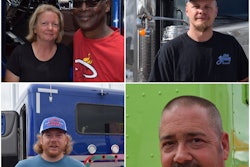 Clockwise from top right: Christopher young, Rob Hallahan, Aaron Walters, Michael and Jackie Wallace