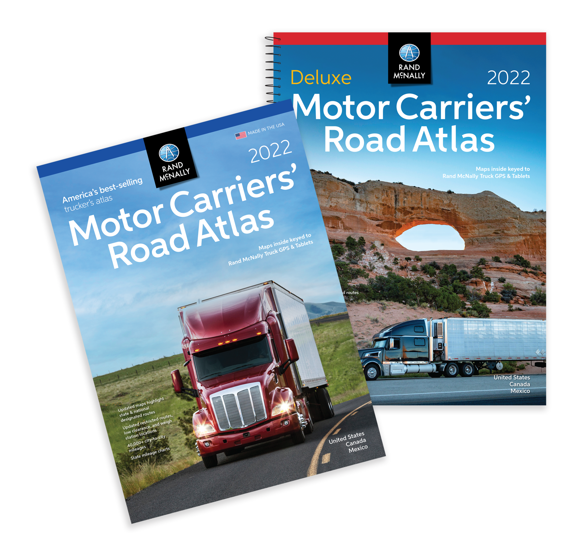 Rand McNally's 2022 Motor Carriers' Road Atlas is now available.