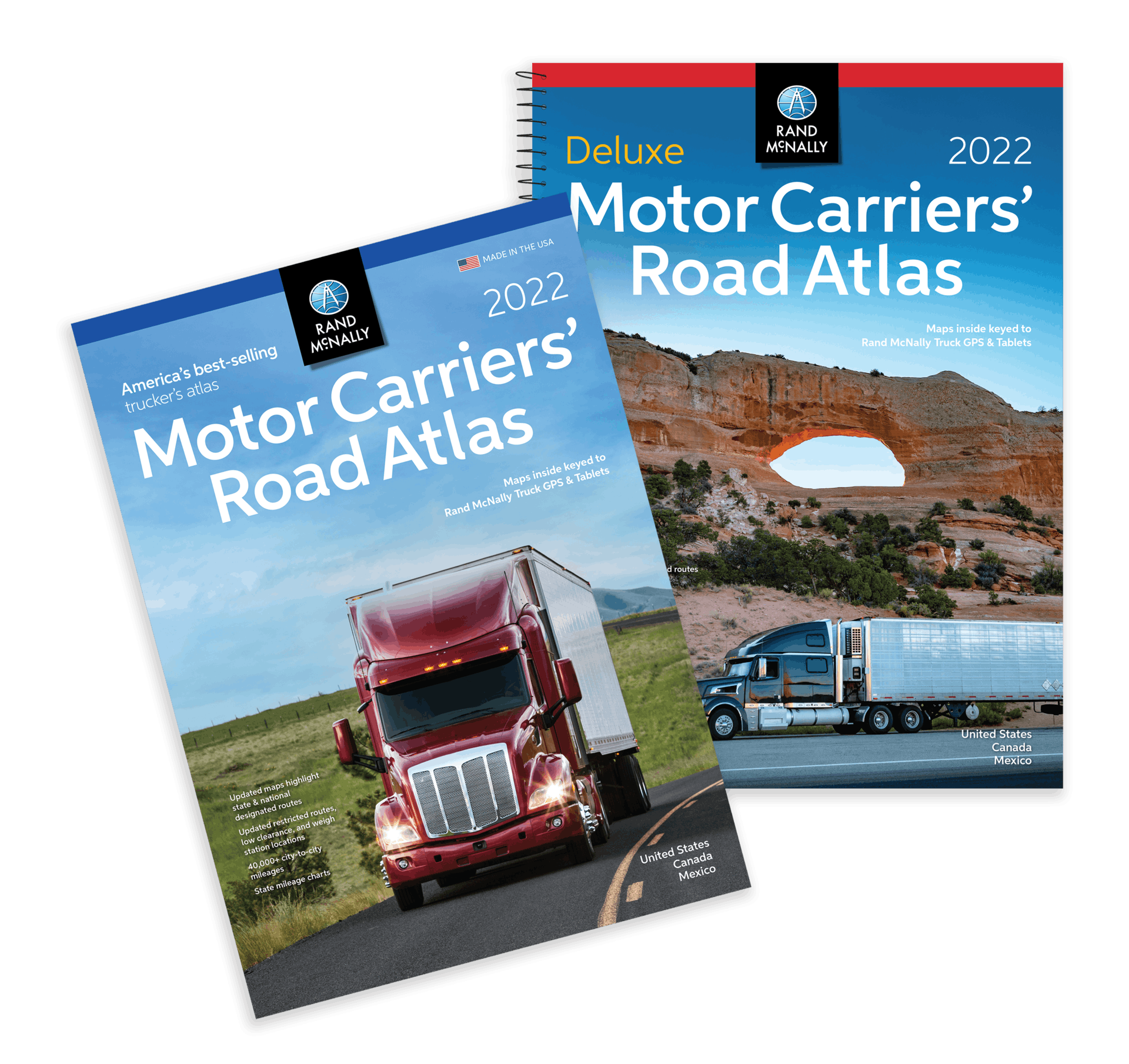 Rand McNally Releases Updated Truckers Atlas From Rand McNally Overdrive