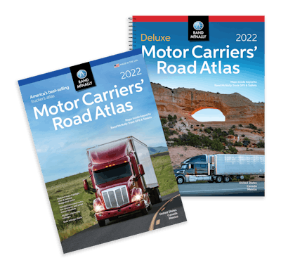 Rand McNally's 2022 Motor Carriers' Road Atlas is now available.