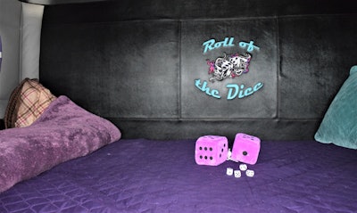 1st: 'Roll of the Dice' 2020 Freightiner Cascadia of Dawson Taylor, Cameron, North Carolina