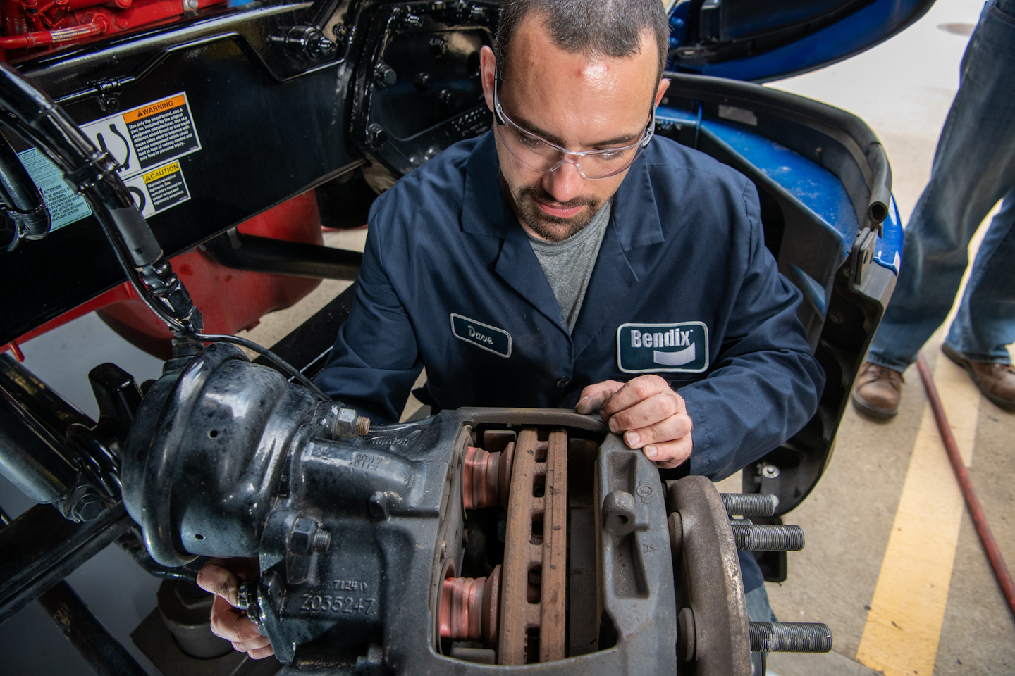 Disc brake service work can often take less than half the time than drum work.