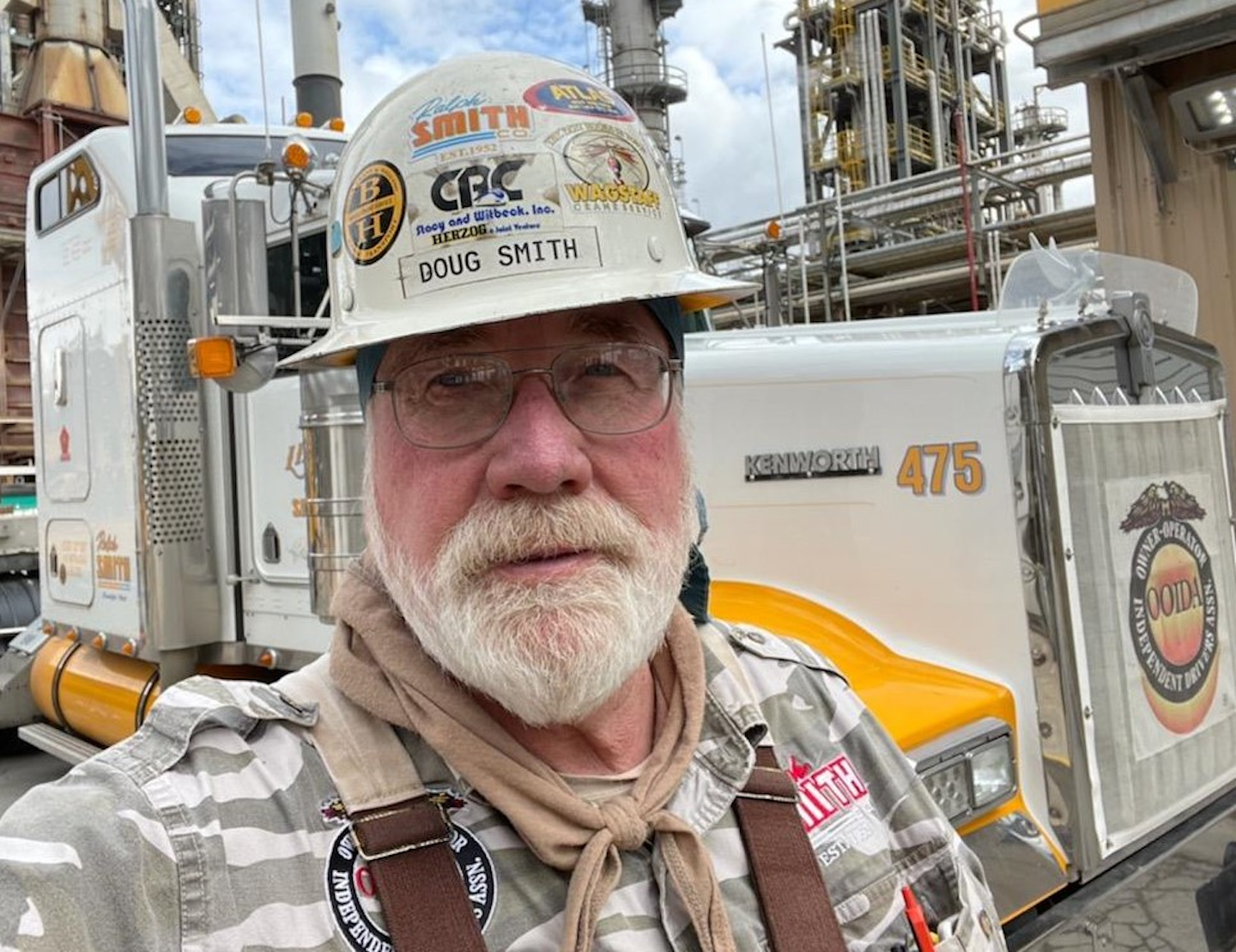 Doug Smith tends to handle his family fleet's more difficult oversize/overweight work after a long career coming up in and then at the helm of the business.