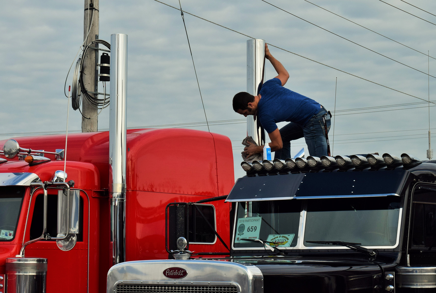According to 4 State Trucks, more than a whopping 700 trucks end up displayed over the days of the truck show around 4 State's shop and participating businesses. There's no fee to register.