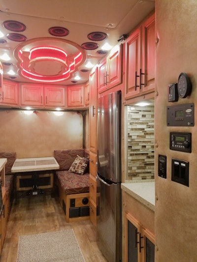 Ruth and Chris Smith sleeper interior