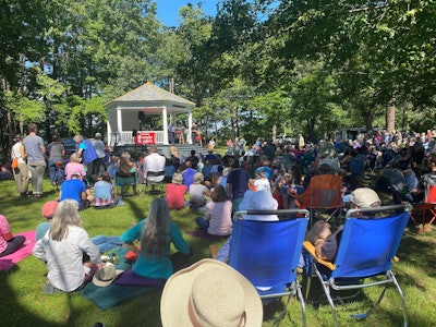 Labor Day town hall event in Vermont