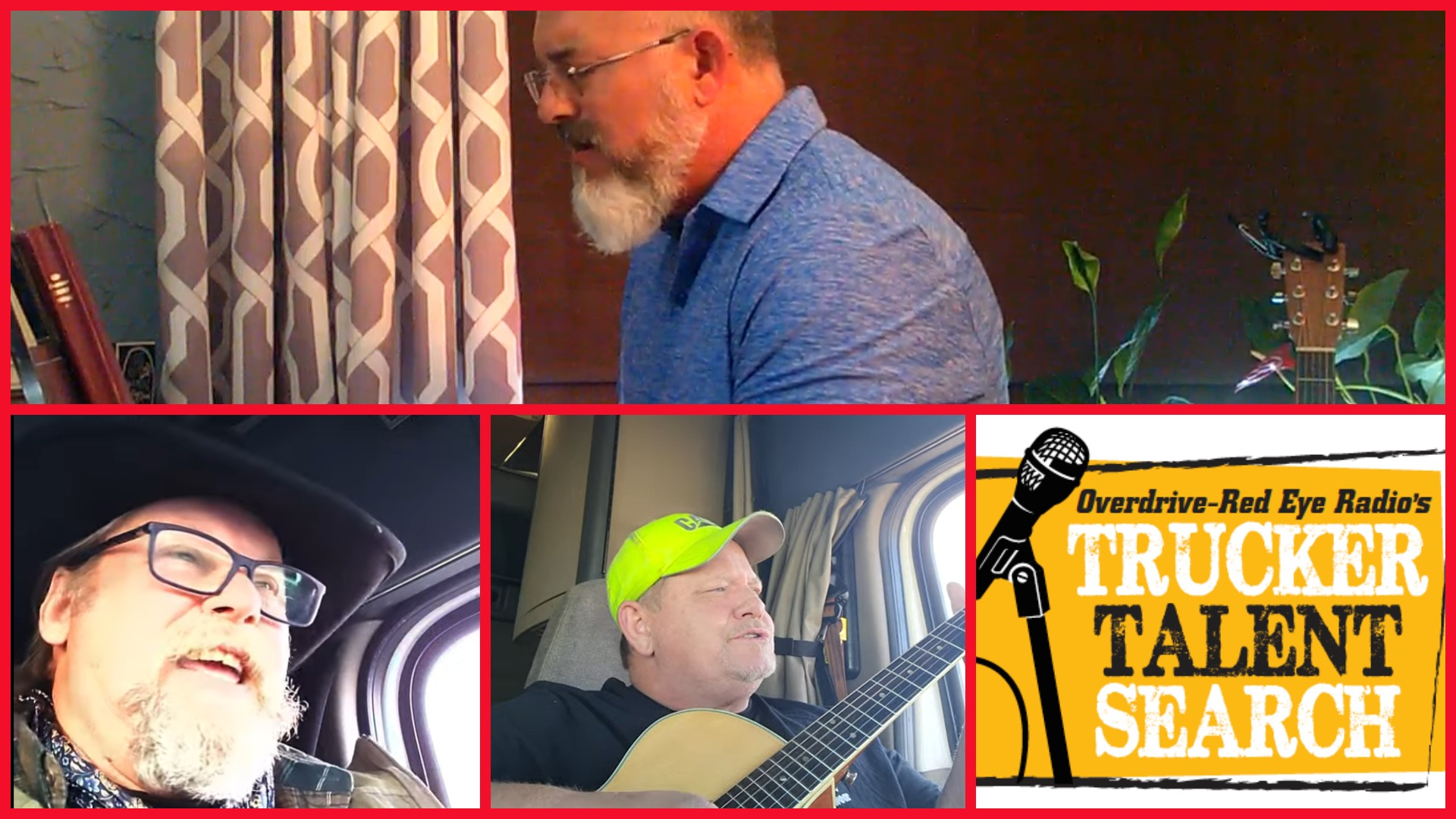 trucker talent search collage