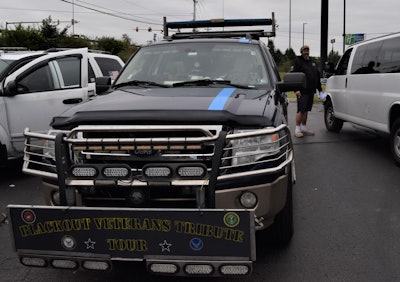 Mark Brooks' pilot car