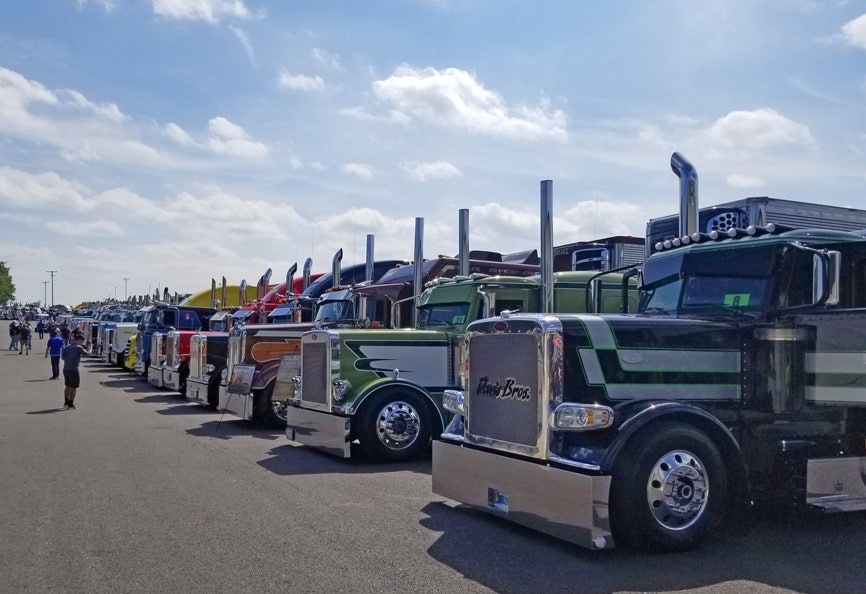 The firstannual Mayberry Truck Show Overdrive