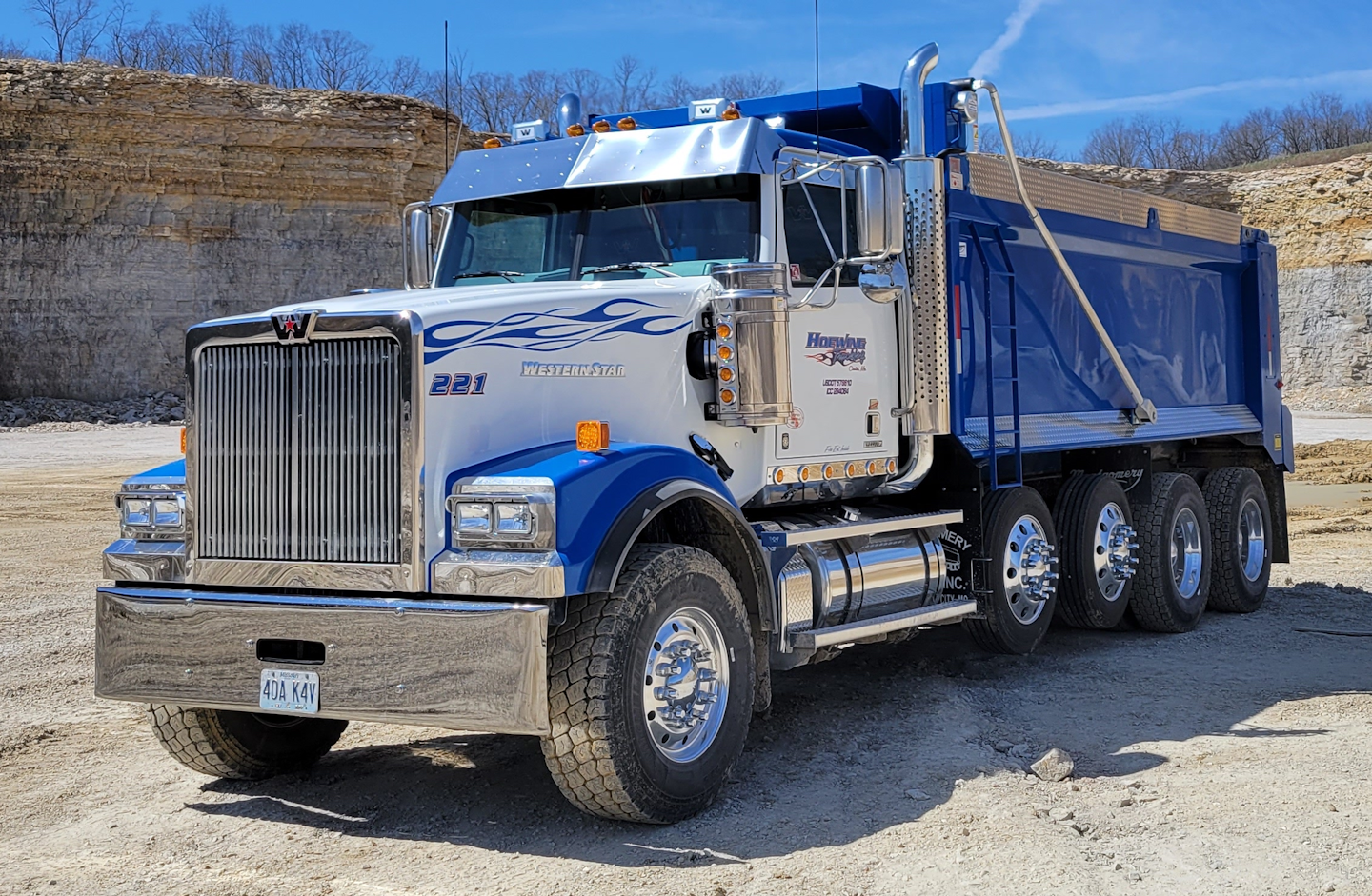 Hoewing's Western Star dump truck