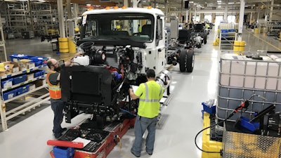 Truck production line