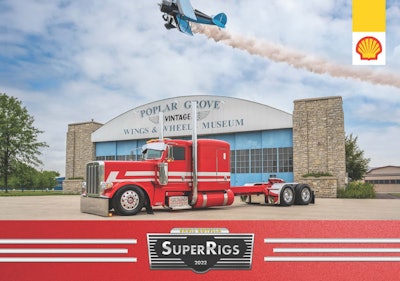 2022 Shell Rotella SuperRigs calendar