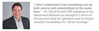 David Correll with his quote, 'I don't understand how something can be both scares and underutilized at the same time.'