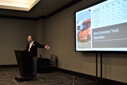 Joe Rajkovacz of the Western States Trucking Association speaking about zero emissions truck mandates