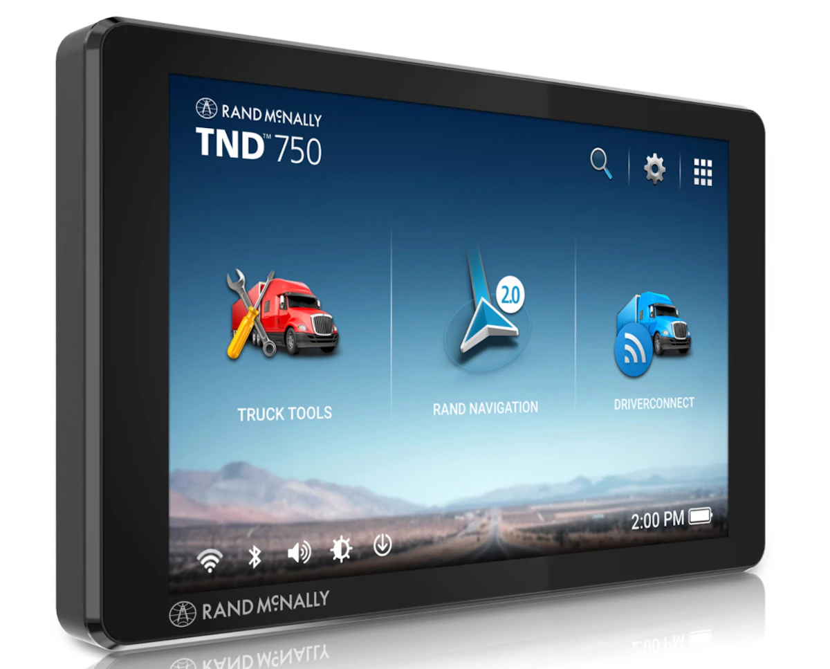 Rand McNally's TND 750 tablet provides serious help for serious truckers From: Rand McNally - Vimarsana News
