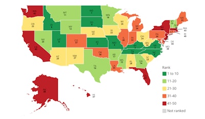 Map of best highways/bridges and cost effectiveness