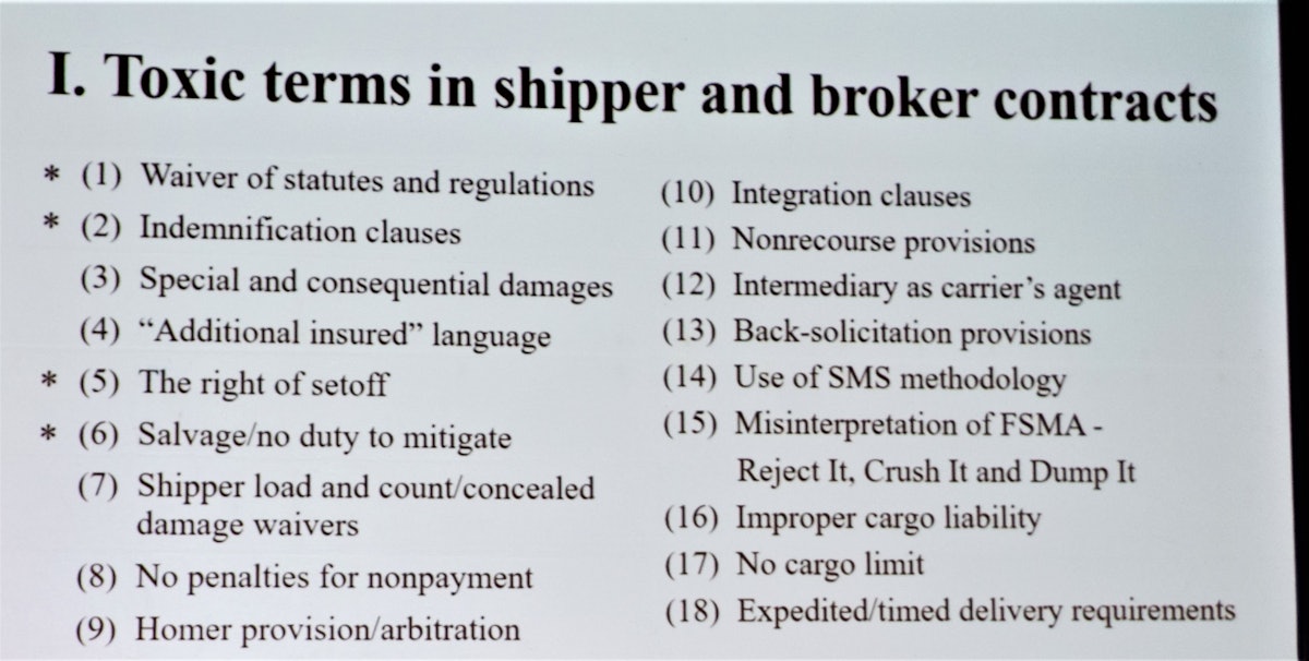What to do when a broker withholds payment after a cargo claim 