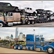 B Line Transport's 2006 Western Star stinger and Turner Transport's 2015 Peterbilt 389 high-mount