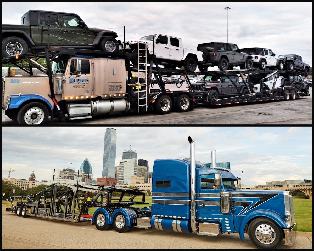 Car-haul trailer configurations, costs: High-mount or stinger?