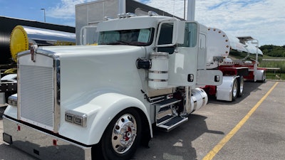 Cody Jaeschke's 2012 Kenworth W900