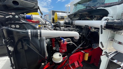 Cody Jaeschke's Cat C15 engine