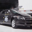 Underride guard crash test