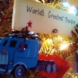 World's Greatest Trucker Christmas ornament