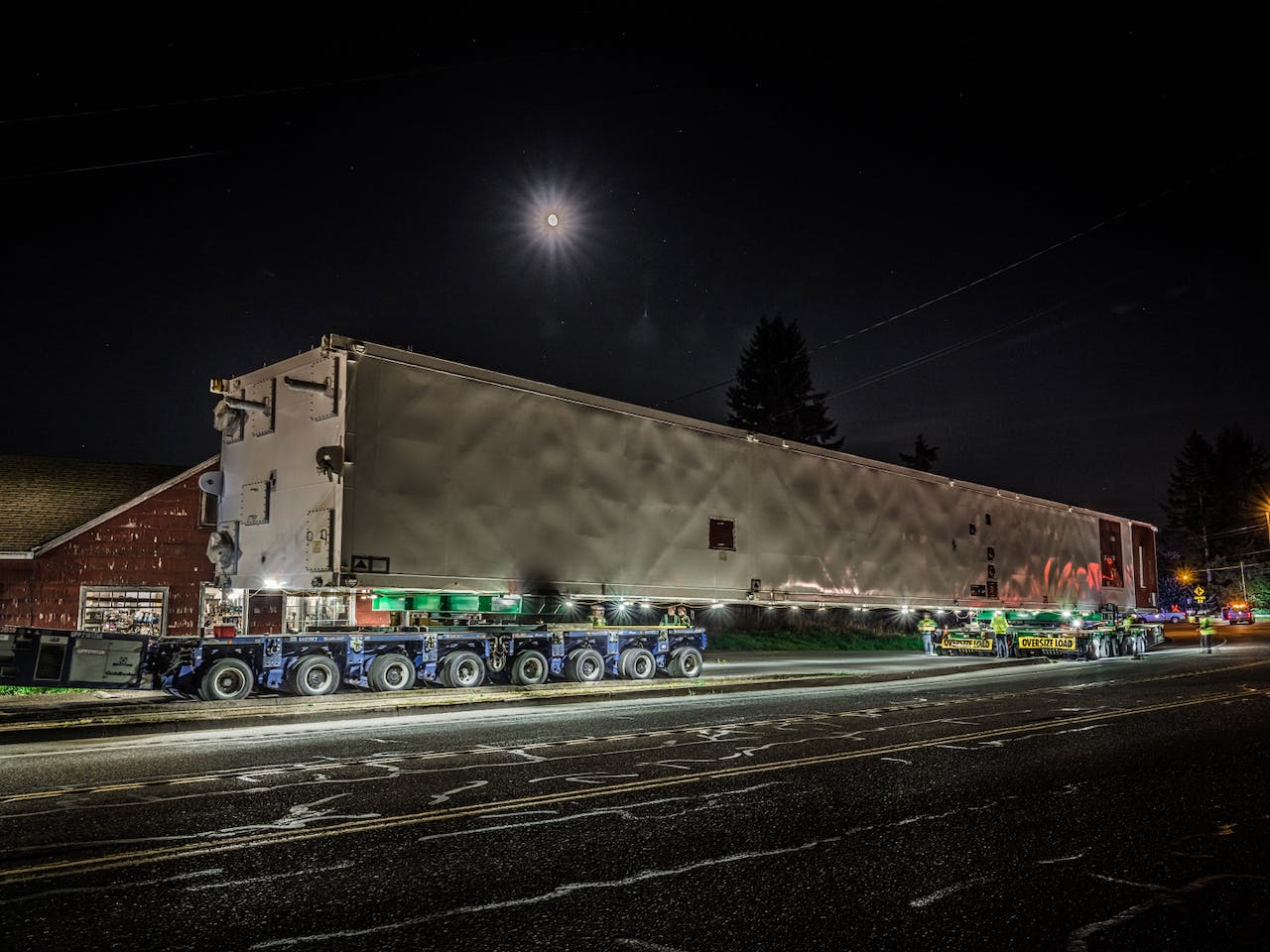 Omega Morgan heavy-haul load