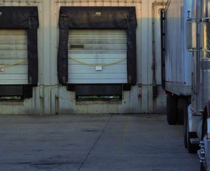 truck dock loading