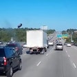 tire flying off car from accident