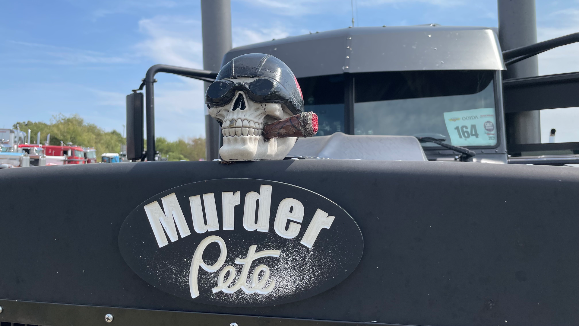 'Murder Pete' hood ornament
