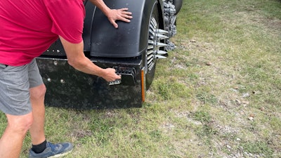 'Murder Pete' removable headlight covers