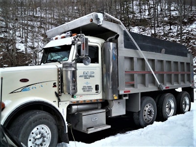 Miles Puckett 2007 Peterbilt dump truck