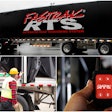 The new Fastrak RTS is the latest feature in Tarpstop's well-known Fastrak curtainside/conestoga rolling-tarp systems for flatbeds.