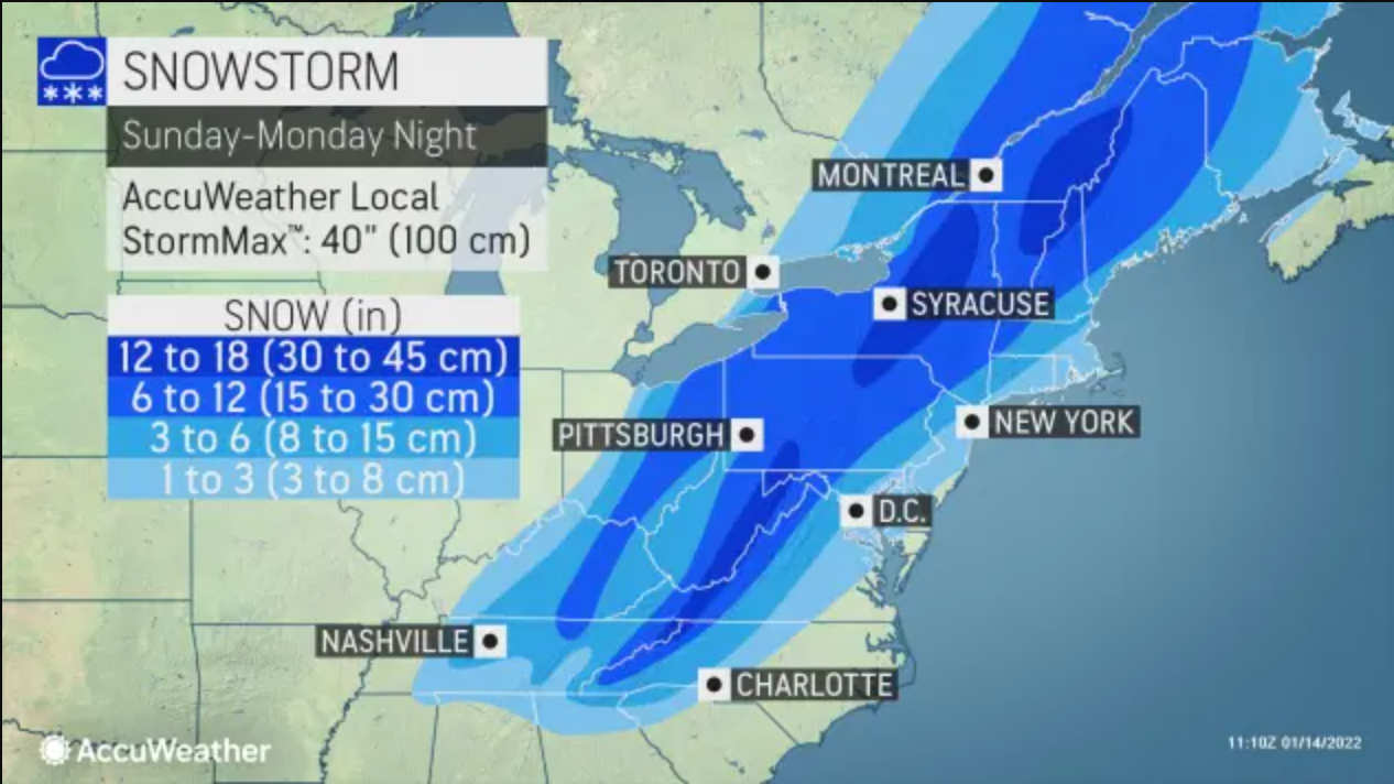 Be prepared for winter weather this weekend in Midwest, Southeast ...