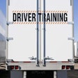 semi truck with 'driver training' on back door