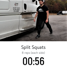 Truck Fit Split Squats