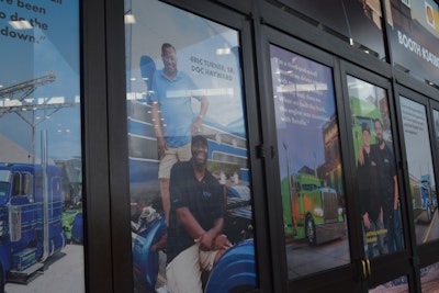 Eric Turner on MATS door