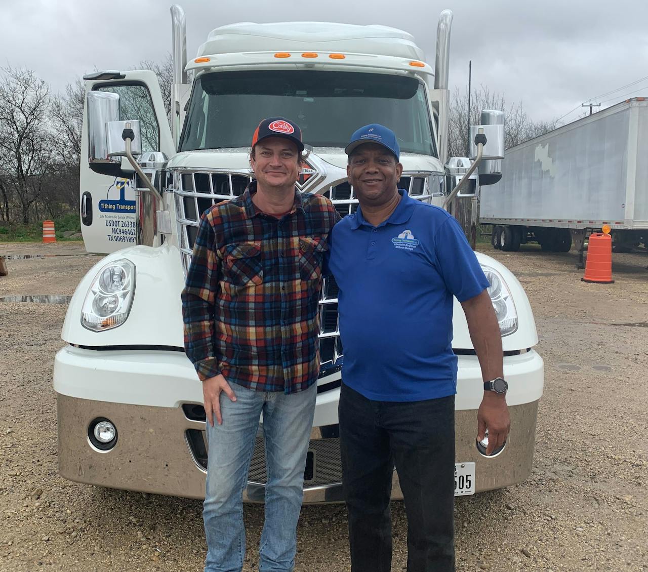 San Antonio to Dallas with Thomas Singletary, owner of five-truck Tithing Transportation and the Tithing Foundation, dedicated to securing OS&D (over, short and damaged) freight to donate to charities.