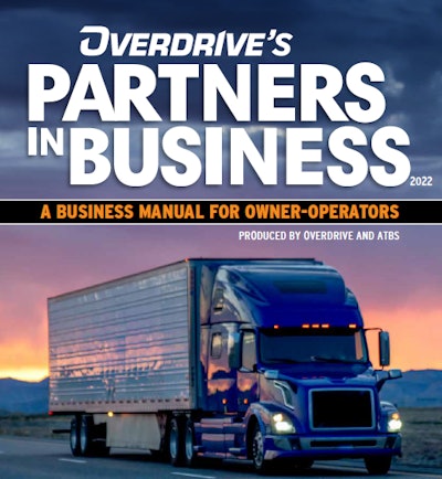 Overdrive's Partners in Business 2022 manual cover