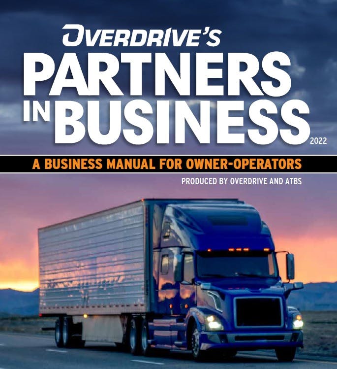 The Partners in Business session, the first in-person seminar in the long-running Overdrive/ATBS program since 2019, coincided with the release of the newly updated, interactive 2022 version of the Partners in Business manual, an in-depth business guide for owner-operators. Download the new manual via this link.