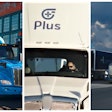 Google's Waymo, Plus.ai, and Aurora semi-trucks