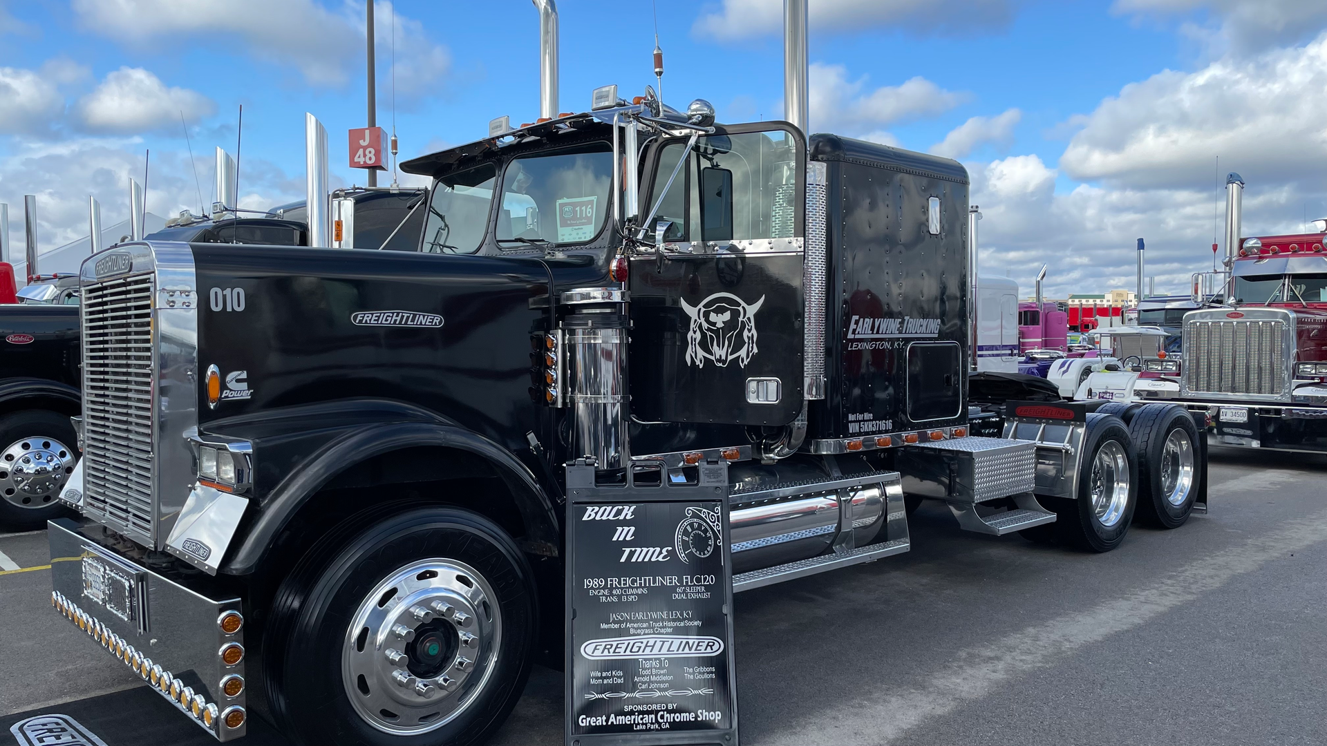 Jason Earlywine's 1989 Freightliner FLC120
