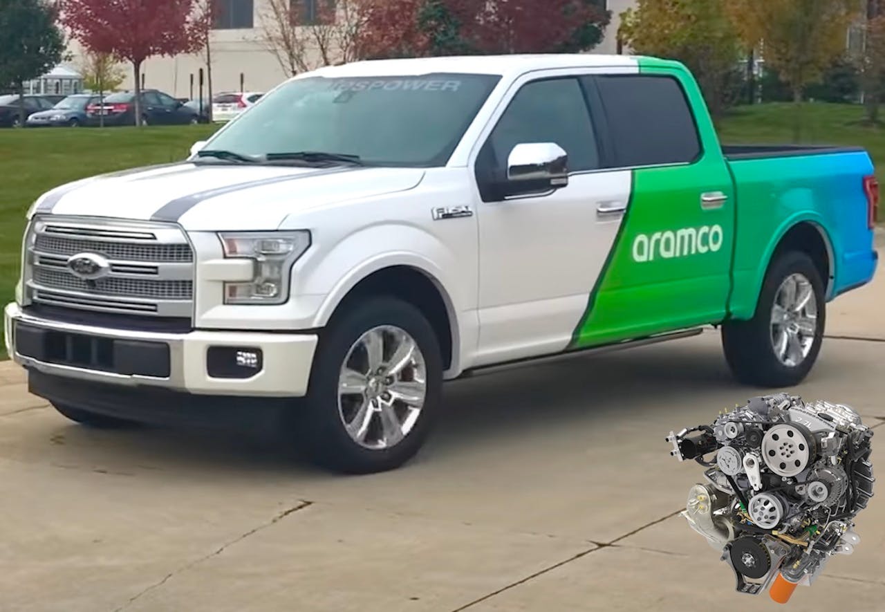 Achates F-150 diesel engine