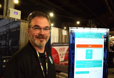 Thellman sat in with the folks from the Dock411 shipper/receiver facility information service at MATS -- Dock411 is integrated into the Lynks system for operator users.