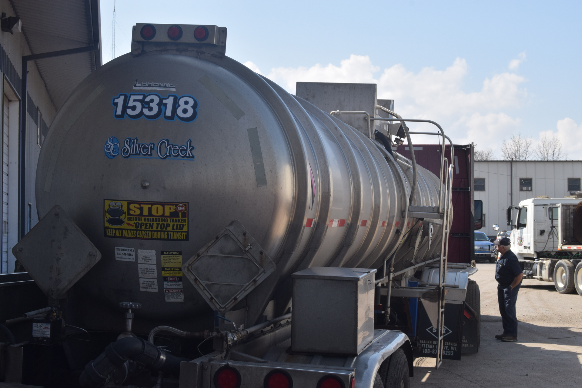 Silver Creek liquid bulk tank