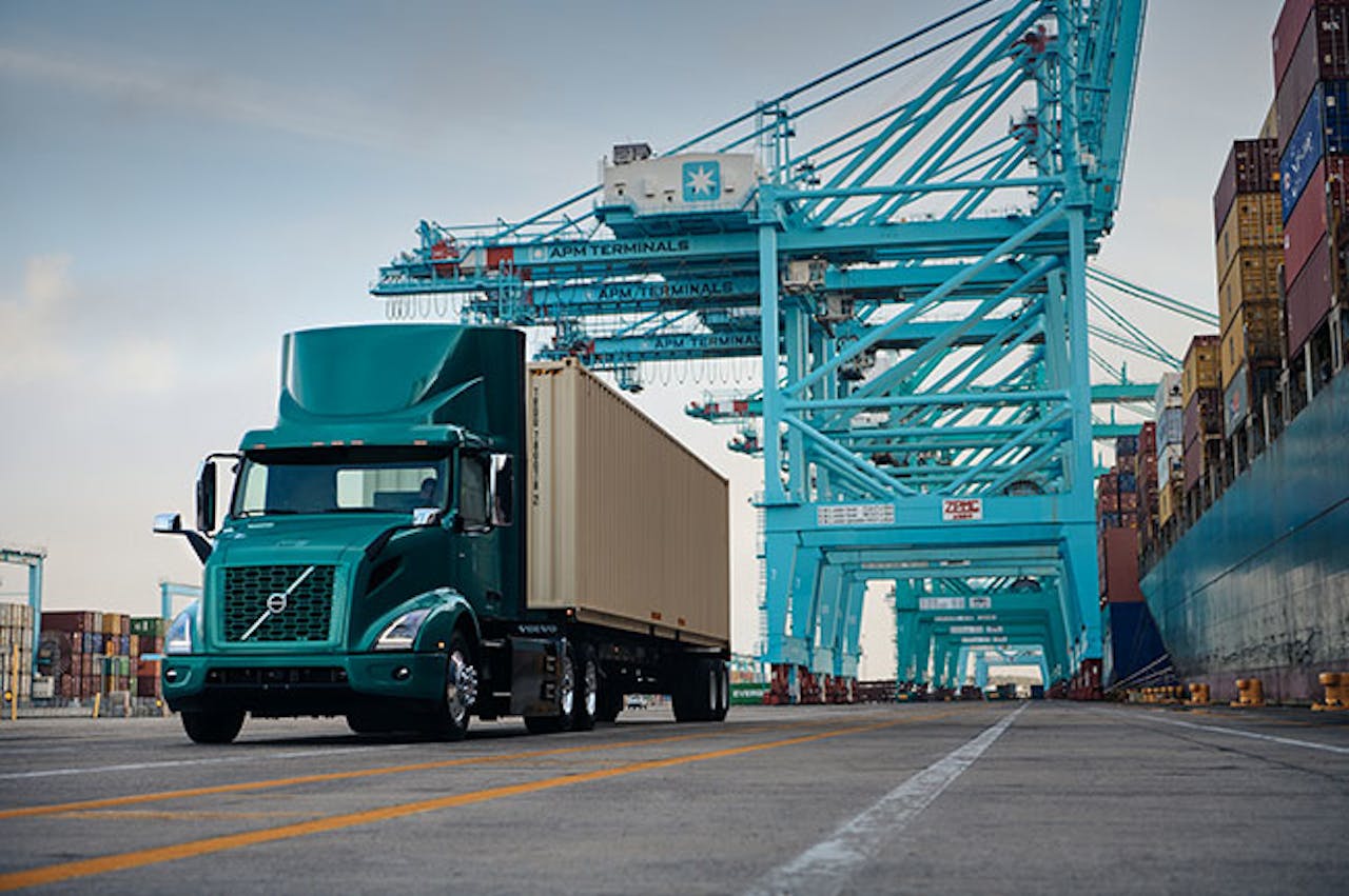 The Volvo VNR Electric